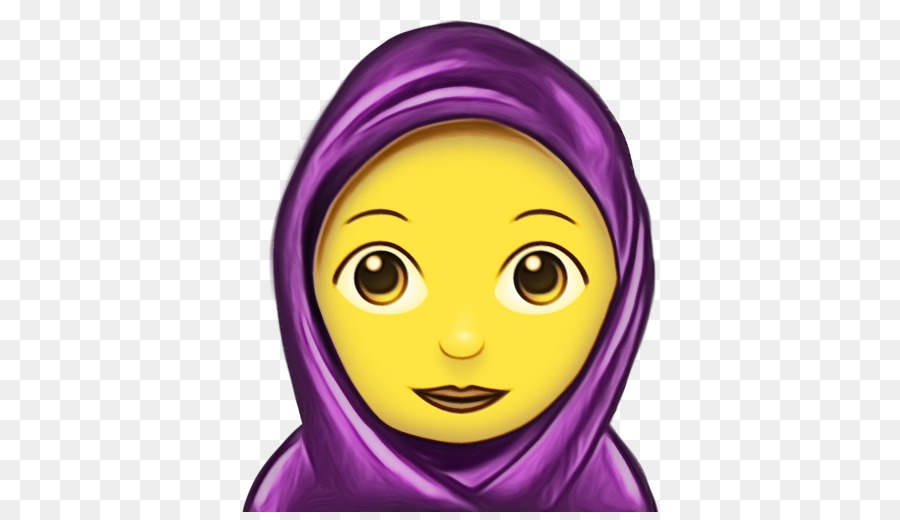 Garota Com Hijab，Face PNG