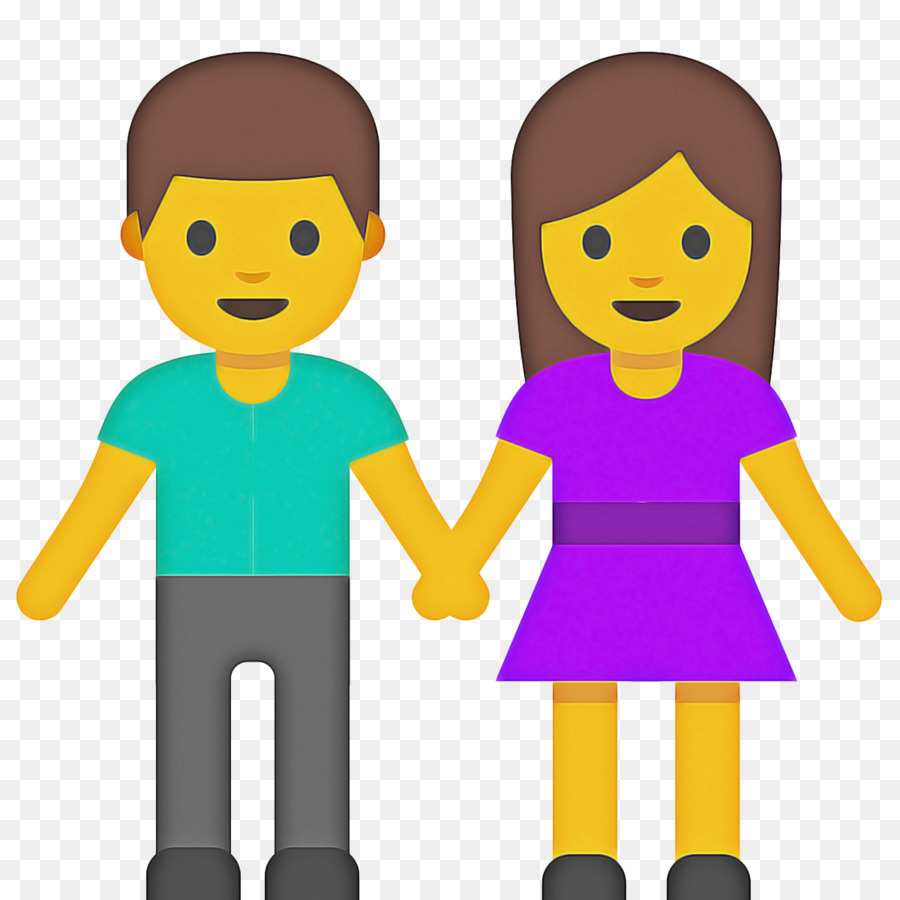 Casal De Mãos Dadas，Junto PNG