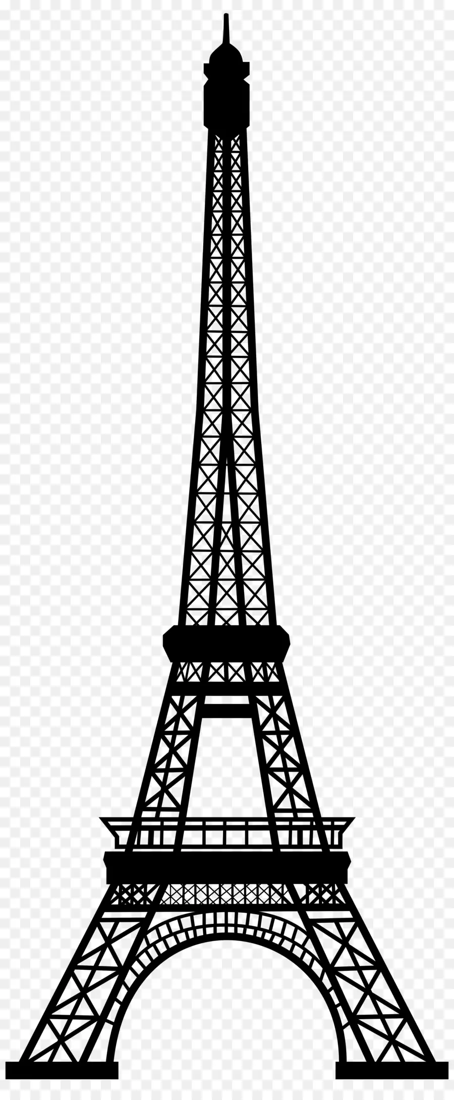 Torre Eiffel，Desenho PNG