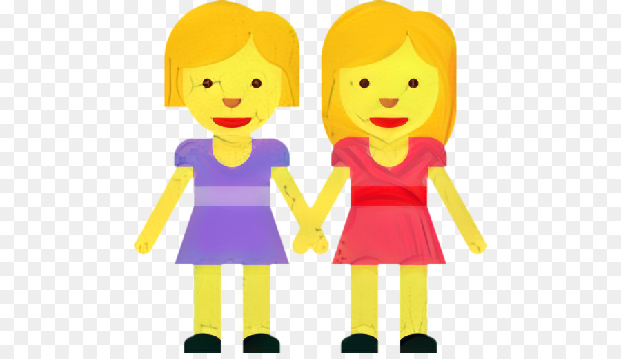 Emoji De Duas Garotas，Amigos PNG