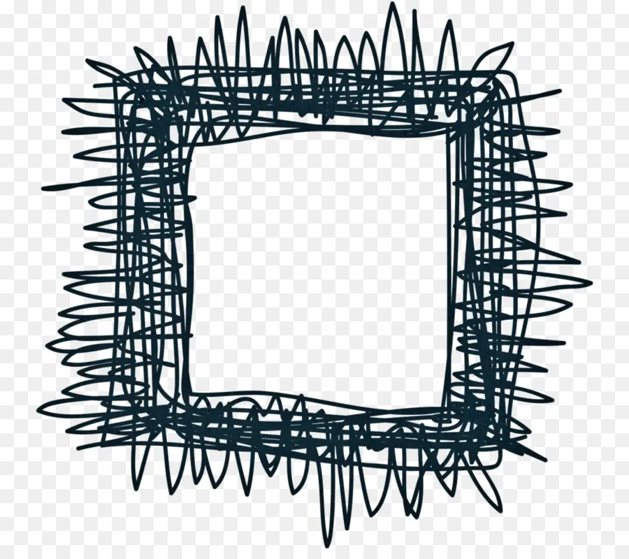 Quadro De Rabisco，Doodle PNG