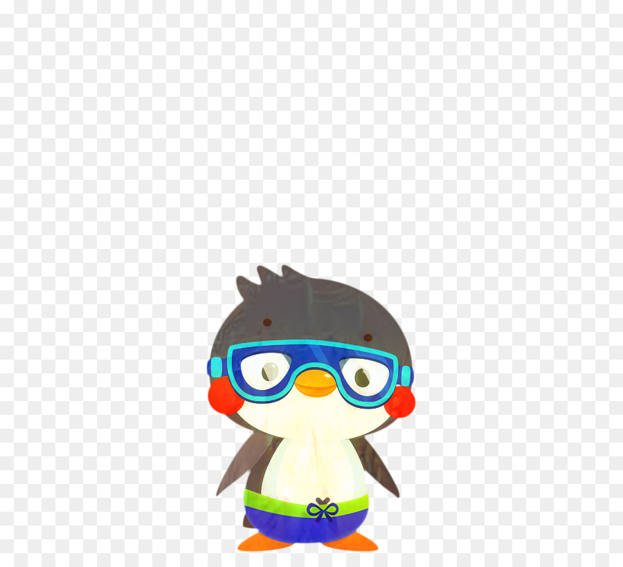 Penguin，óculos PNG