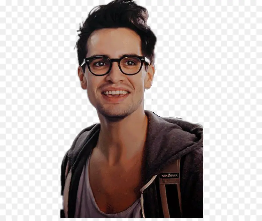 Pessoa Com óculos，Sorrindo PNG