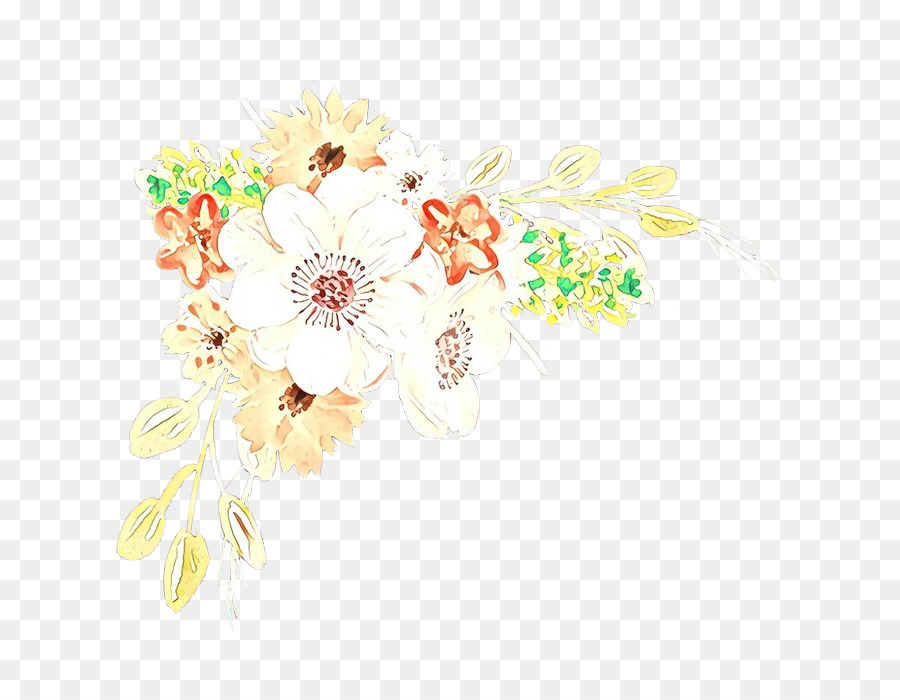 Pintura Em Aquarela，Design Floral PNG