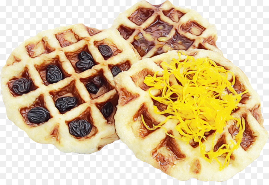 Waffle，Alimentos PNG