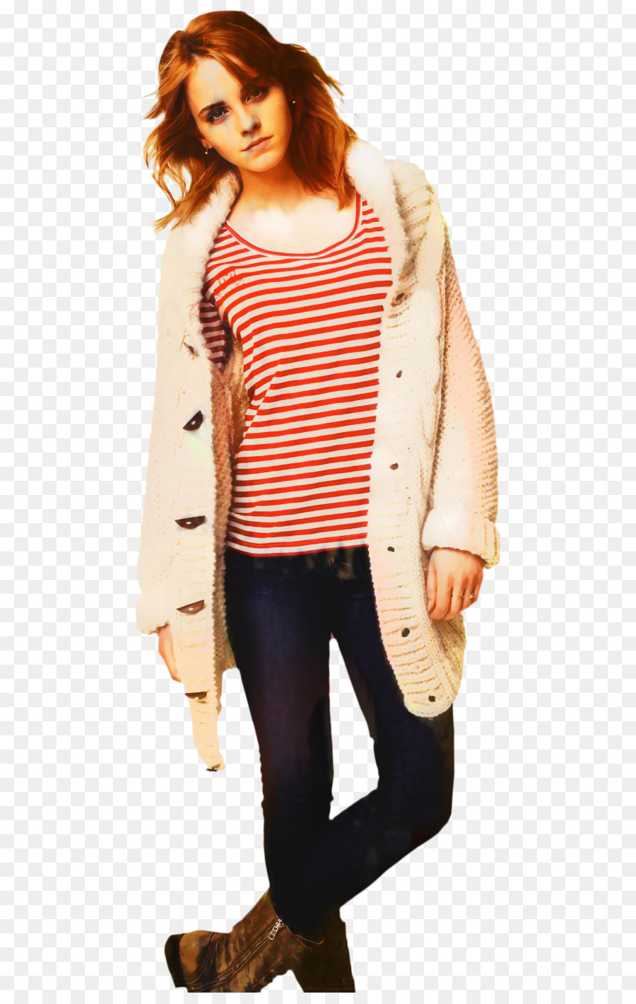 Emma Watson，Cardigan PNG