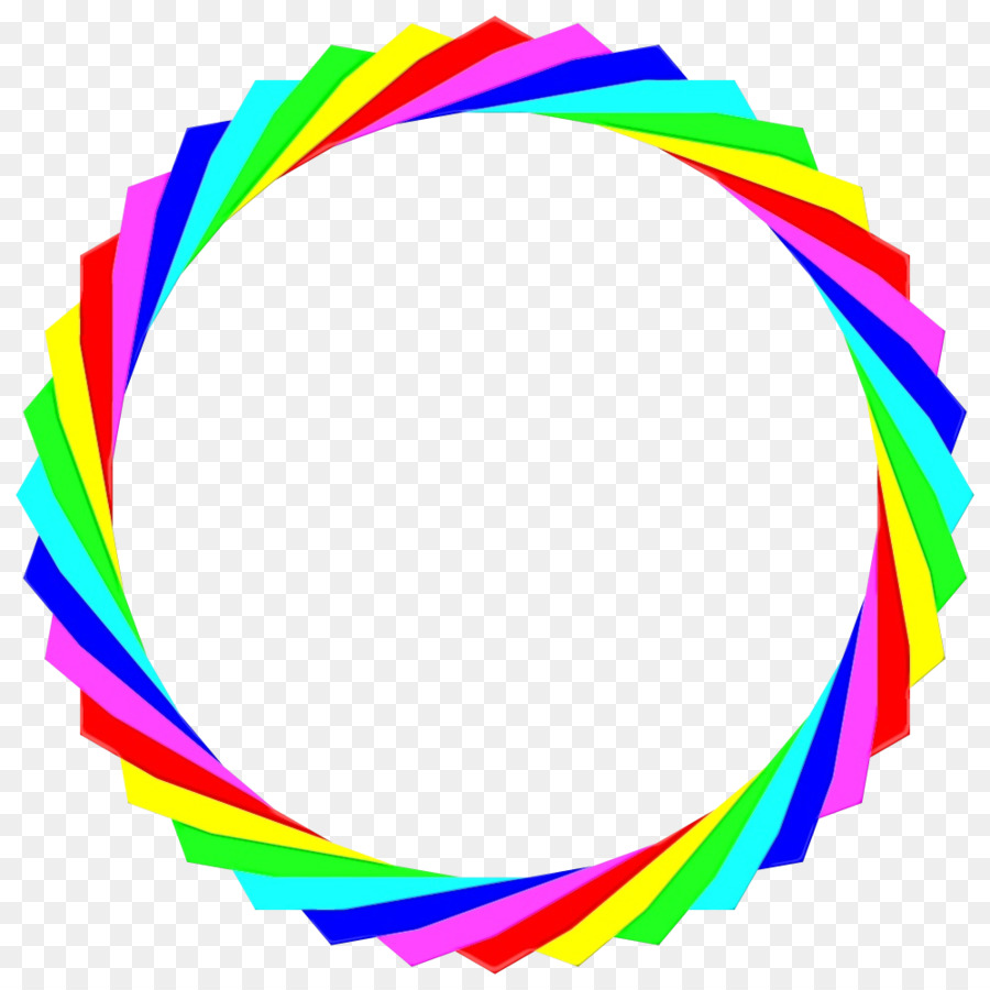 Círculo Colorido，Anel PNG