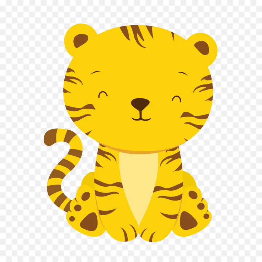 Tigre，Filhote PNG