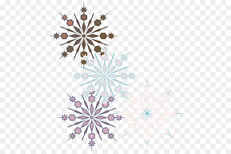 Floco De Neve，Clip Art De Natal PNG