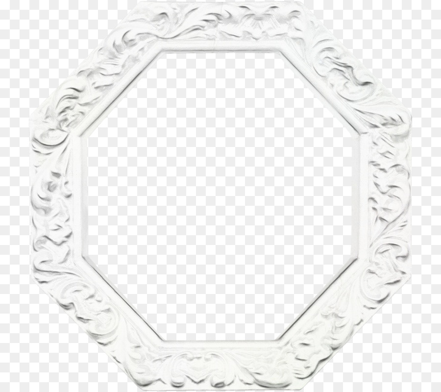 Moldura Ornamentada，Branco PNG