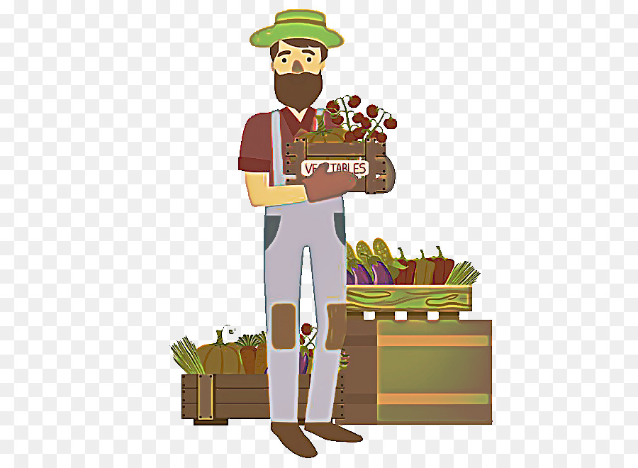 Vegetal，Agricultor PNG