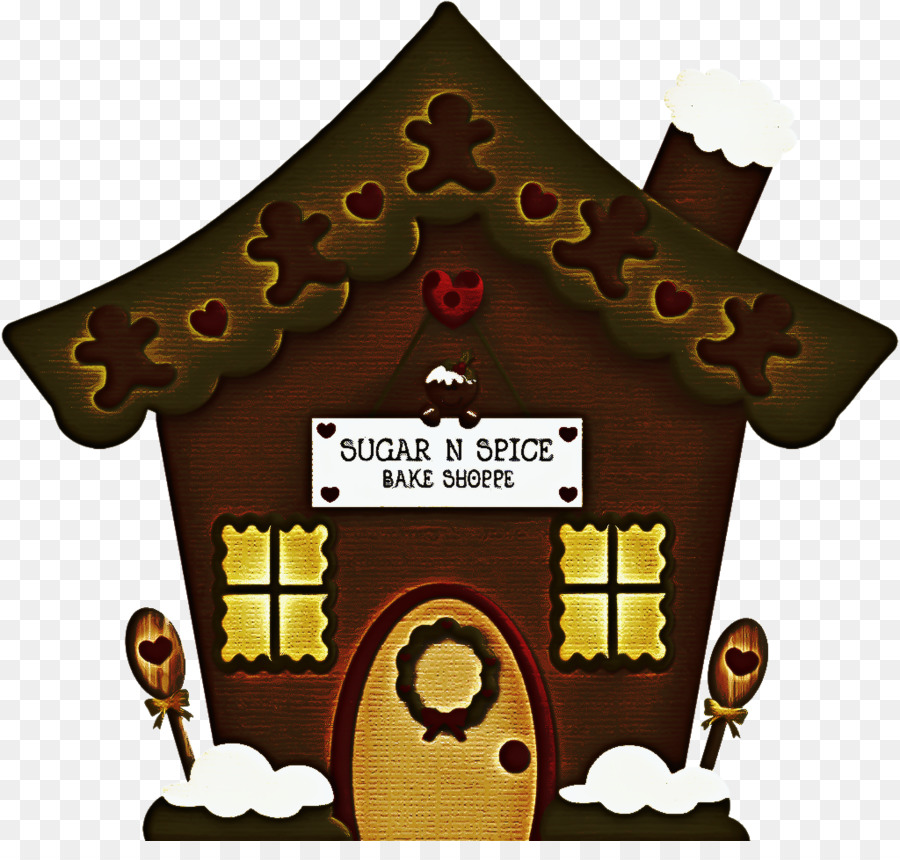 Casa De Pão De Gengibre，Gingerbread PNG