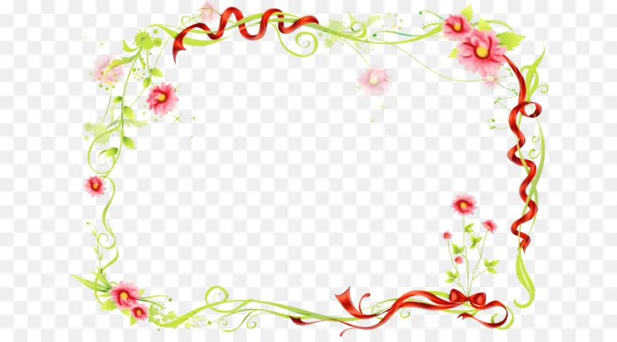 Design Floral，Molduras PNG