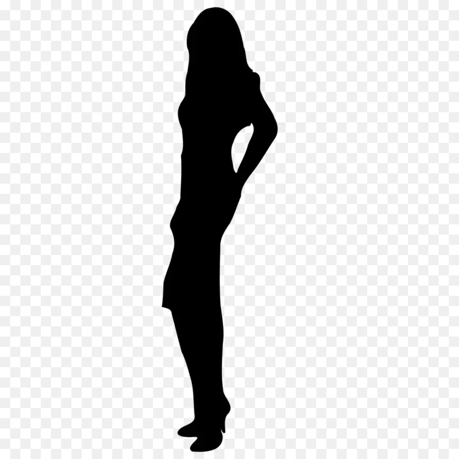 Corpo Feminino De Forma，Silhueta PNG