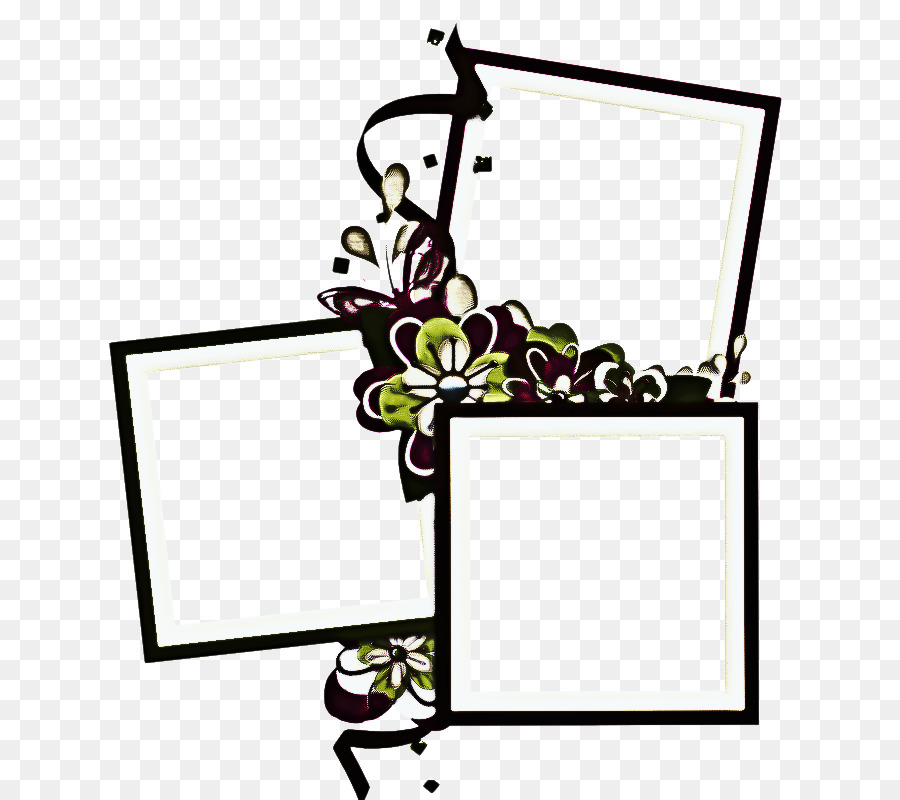 Molduras Para Fotos，Flores PNG