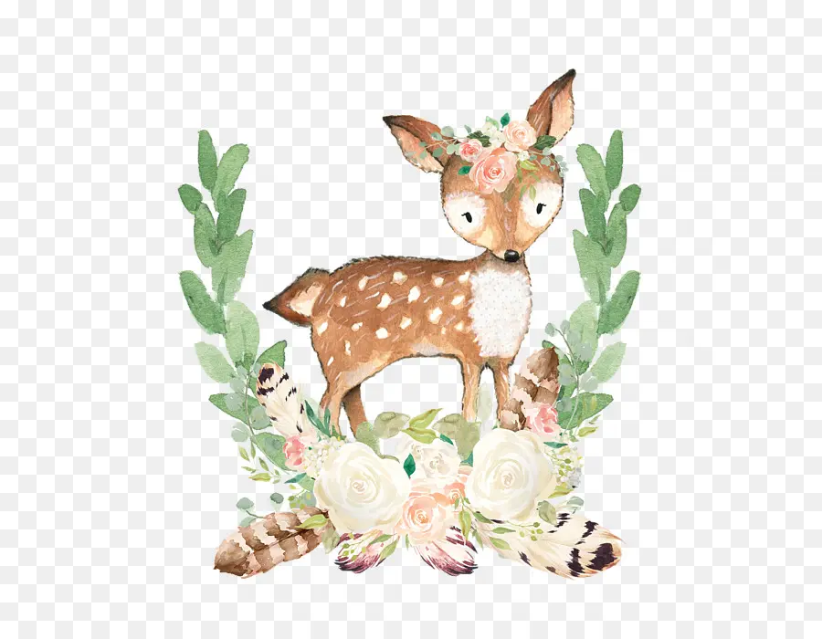 Chuveiro De Bebê，Deer PNG