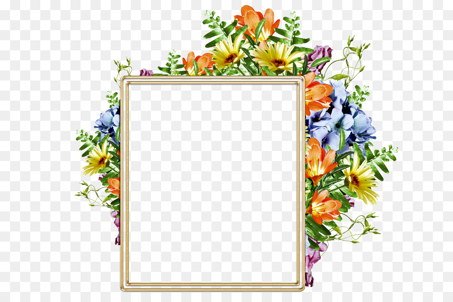 Quadro，Flores PNG