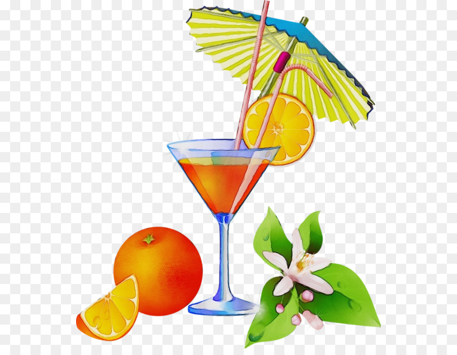 Cocktail，Tequila Sunrise PNG