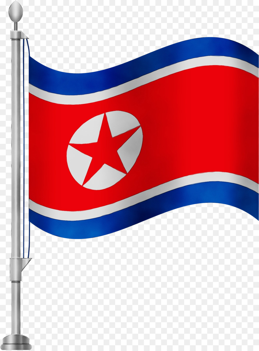 Bandeira Norte Coreana，País PNG