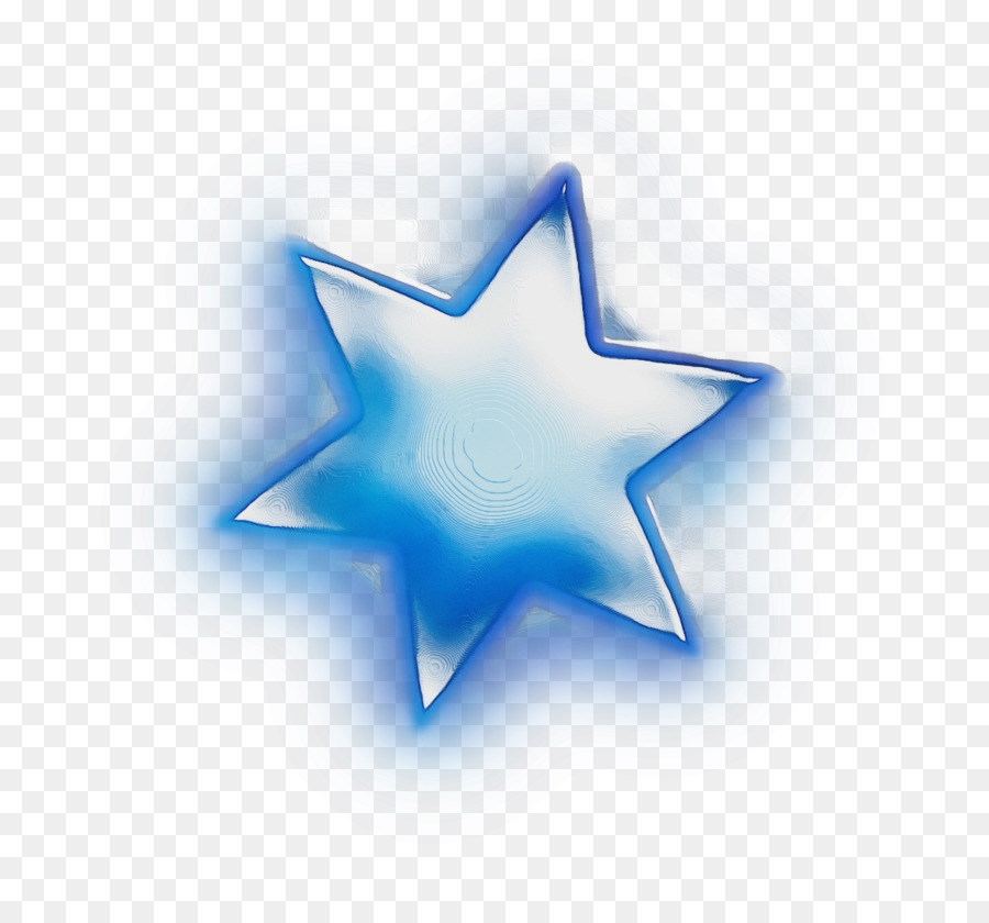 Estrela，Azul Elétrico PNG
