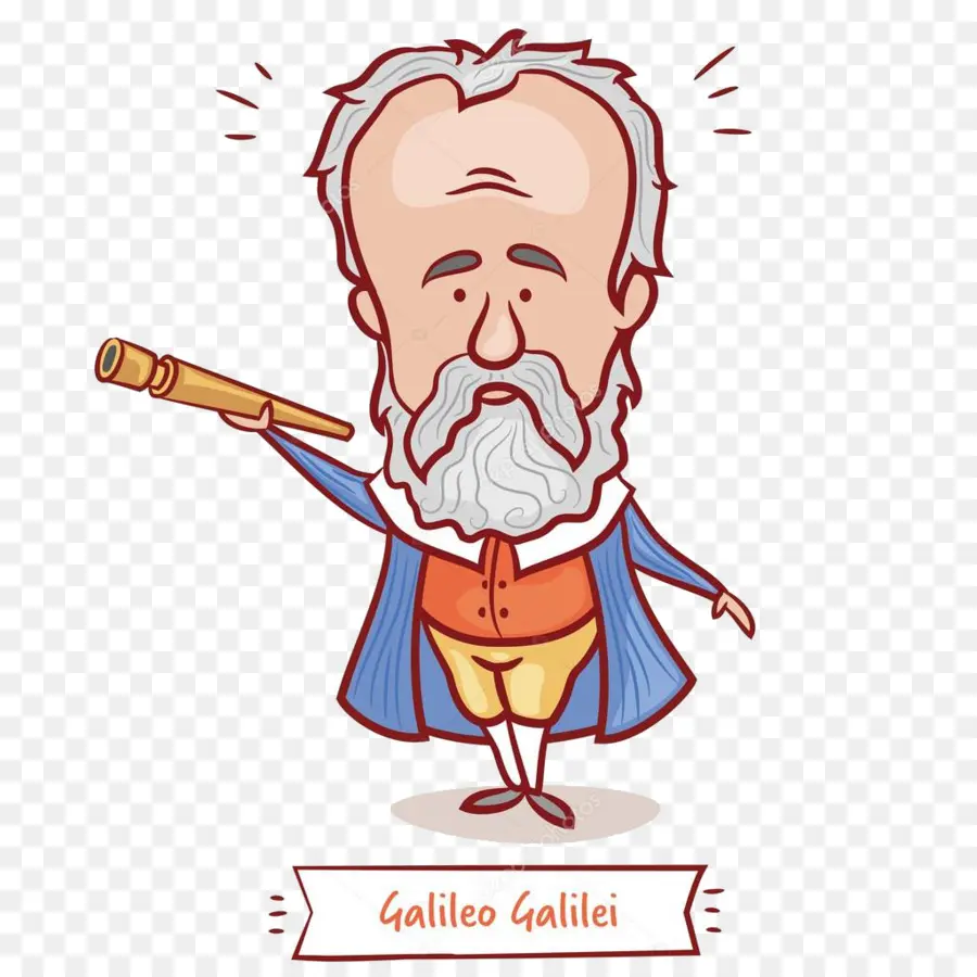 Galileu Galilei，Cientista PNG