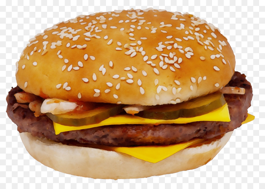 Hamburger，A Mcdonald's Big Mac PNG