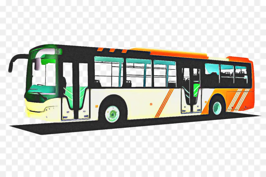 ônibus，O Trânsito De ônibus PNG