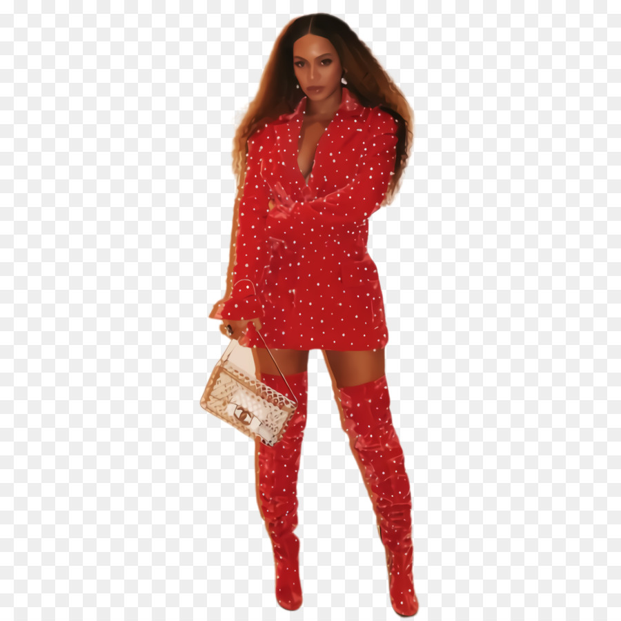 Mulher De Vermelho，Moda PNG