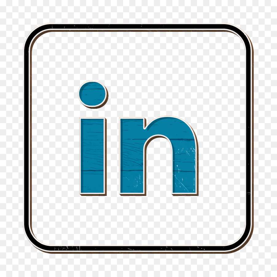 Logotipo Do Linkedin，Azul PNG