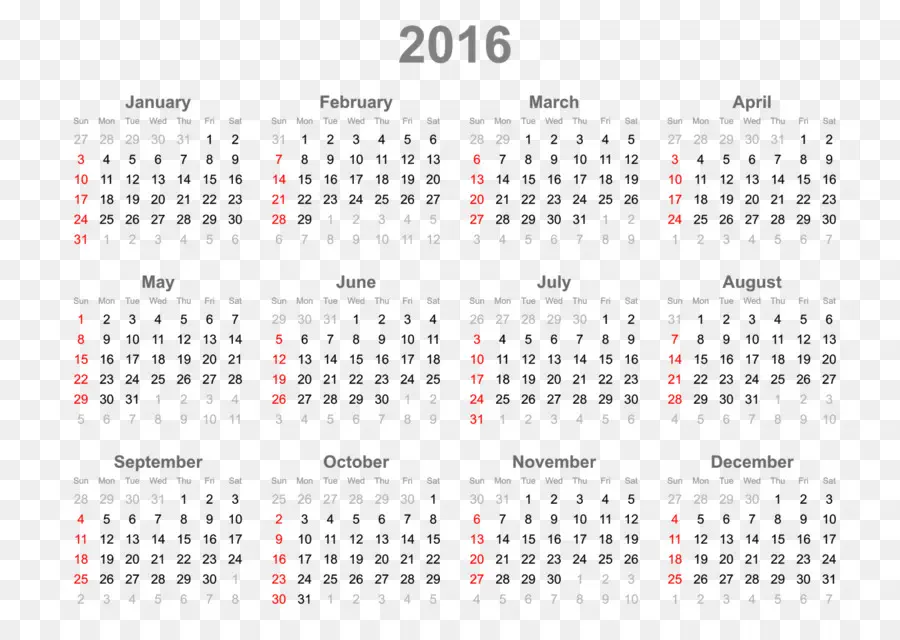 Calendário，Ano PNG