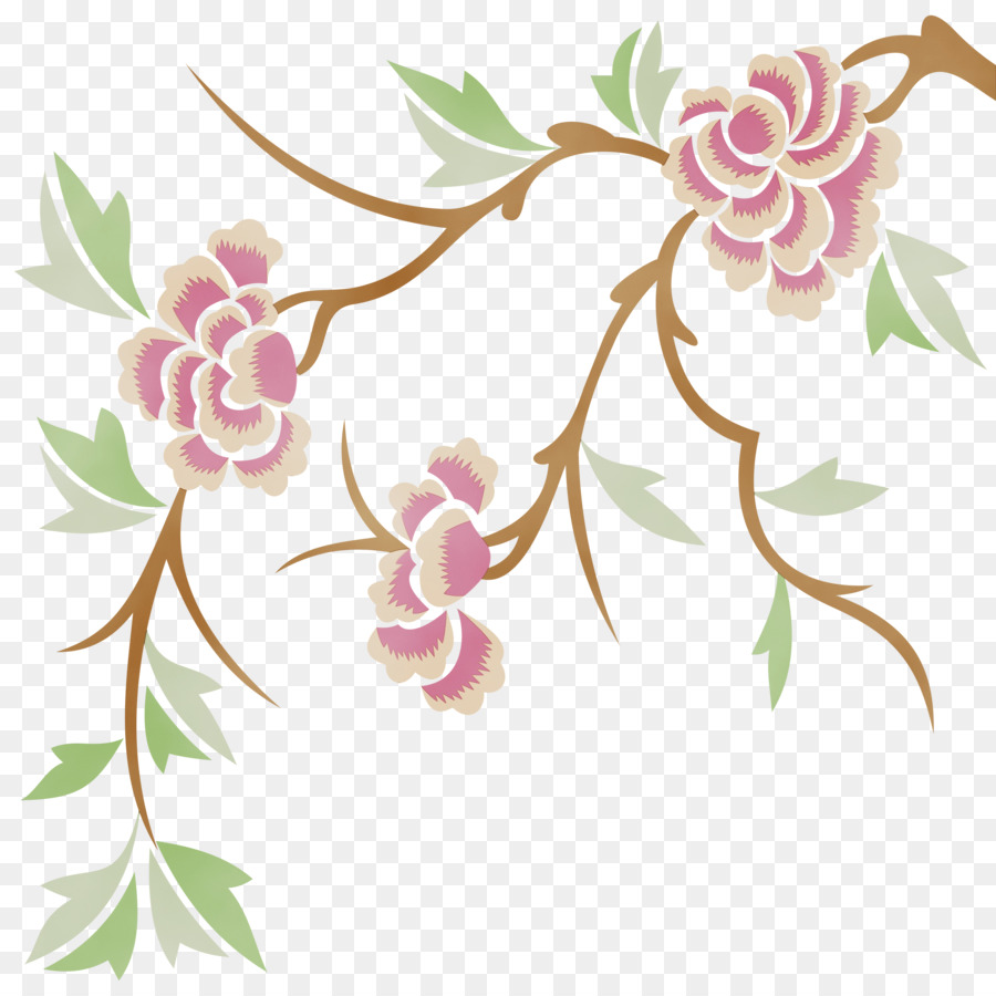 Design Floral，Enfeite Floral PNG