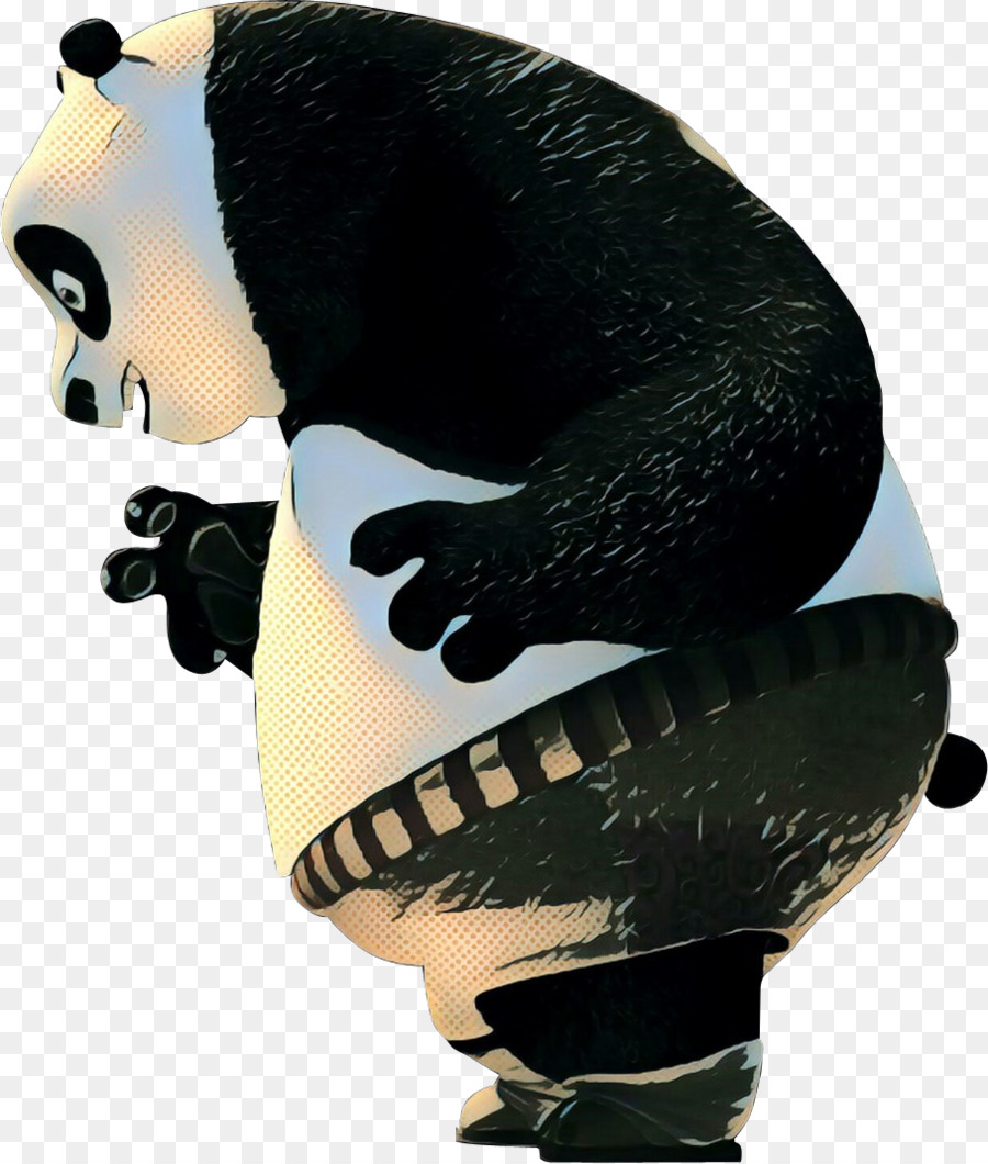 Panda，Preto E Branco PNG