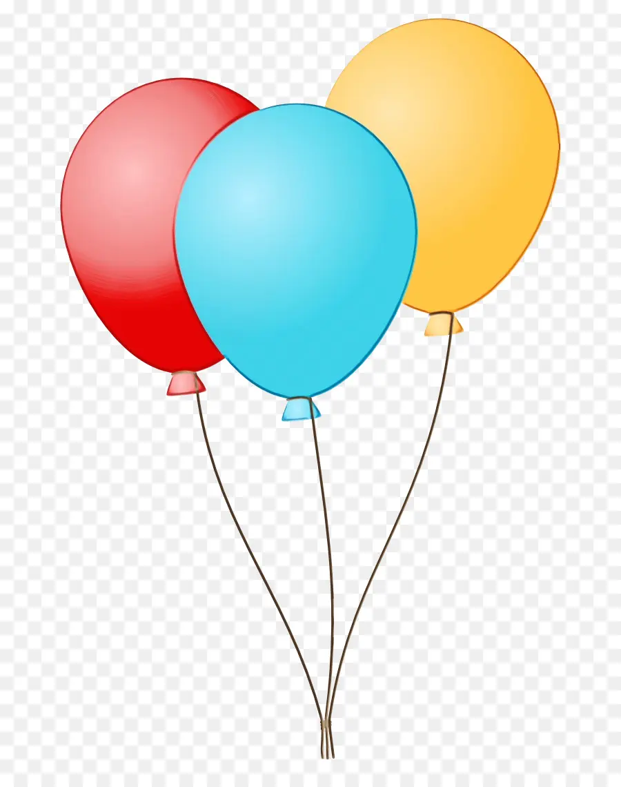 Balão，Balões Azuis PNG