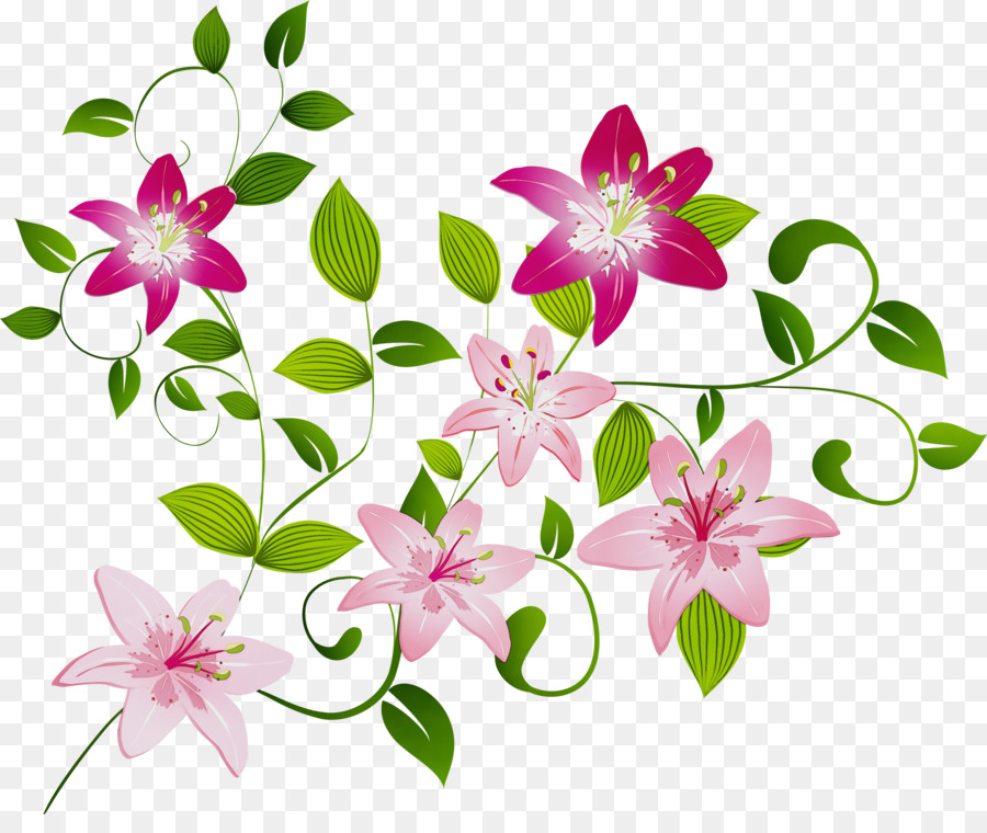 Flores，Roxo PNG