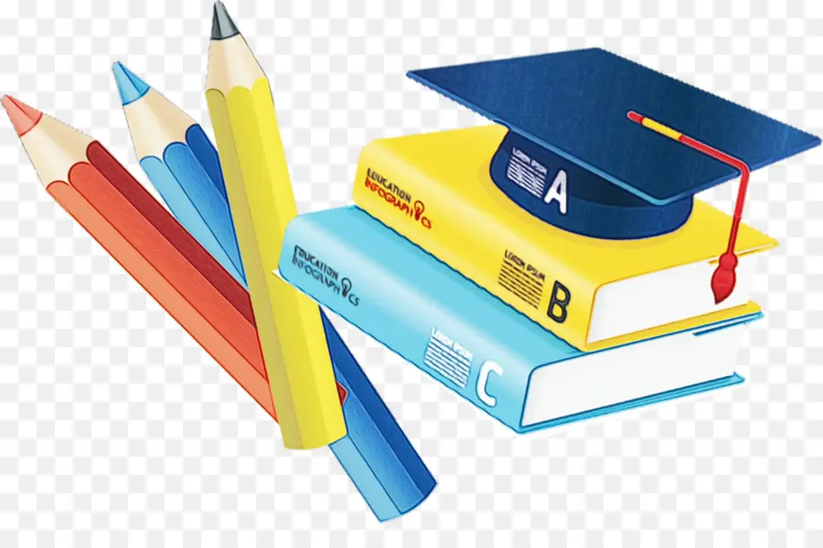 Material Escolar，Livros PNG