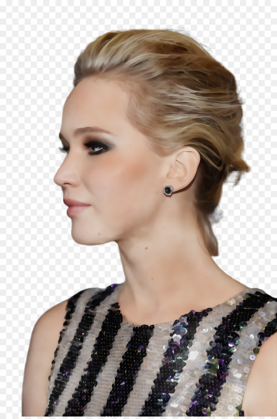 Jennifer Lawrence，Cabelo PNG