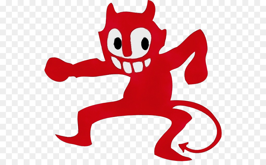 Diabo Vermelho，Desenho Animado PNG