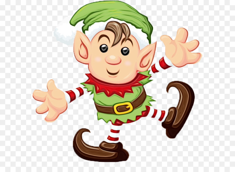 Christmas Elf，Papai Noel PNG