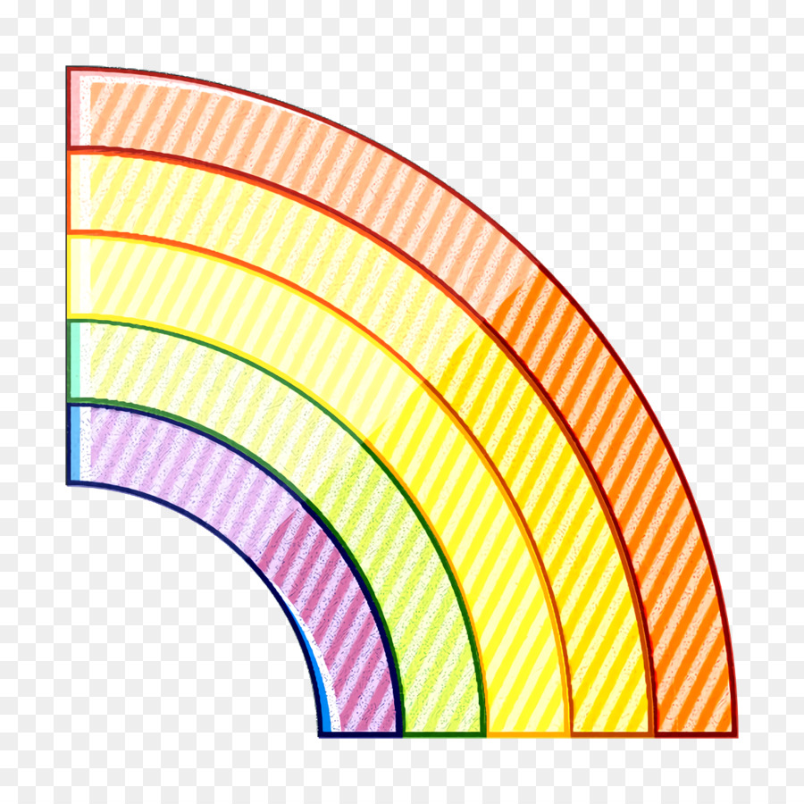 Lápis Arco íris，Cores PNG