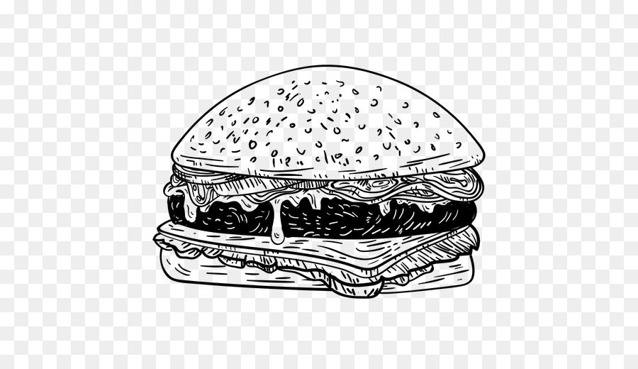 Hamburger，Desenho PNG