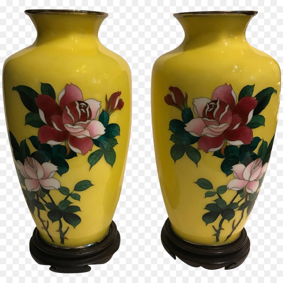 Vasos Amarelos，Floral PNG