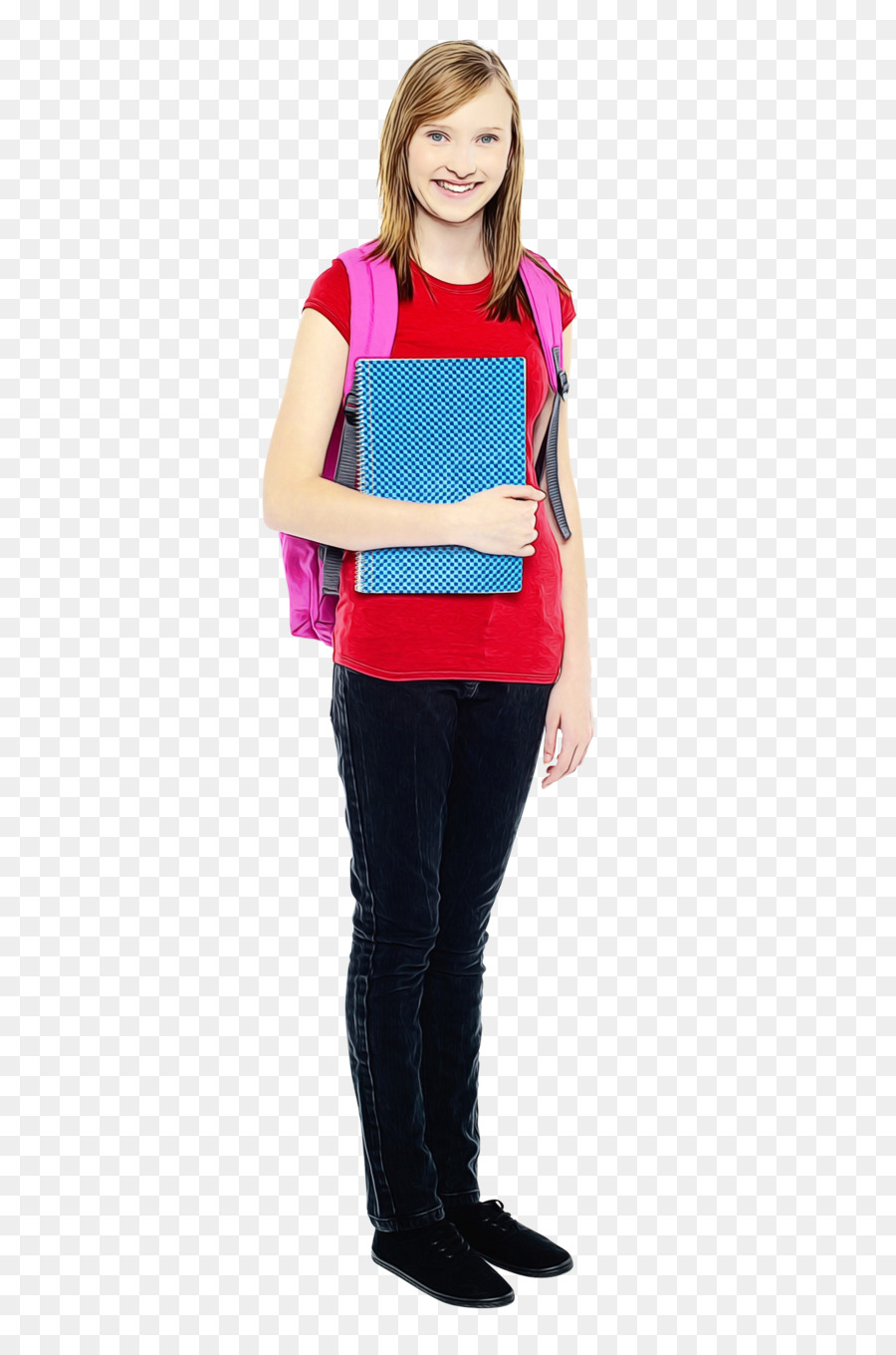 Estudante，Mochila PNG