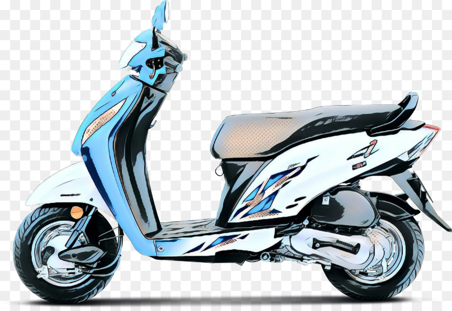 Scooter Branca，Moto PNG