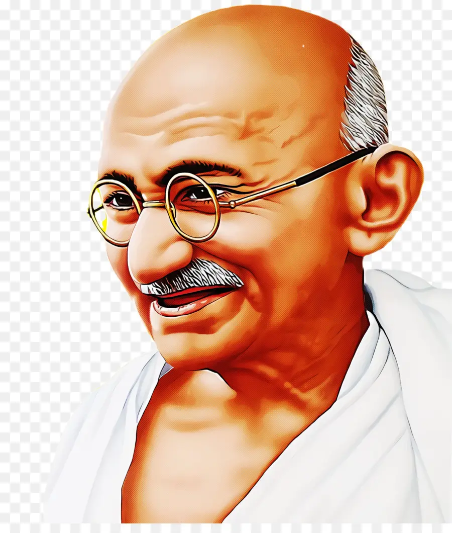 Mahatma Gandhi，Gandhi Jayanti PNG