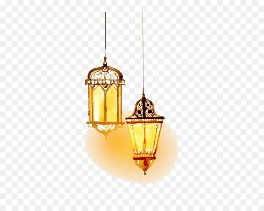 O Ramadã，Lanterna PNG