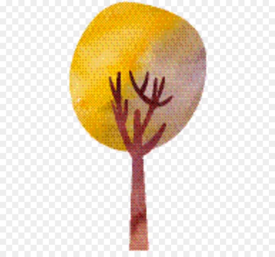 Árvore，Amarelo PNG