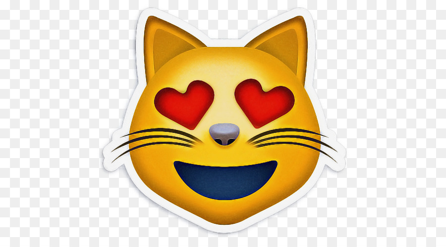 Emoji De Gato，Beijo PNG