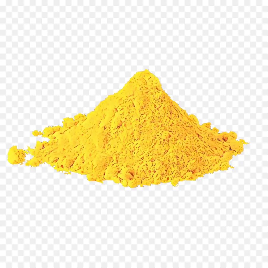 Cúrcuma Em Pó，Amarelo PNG