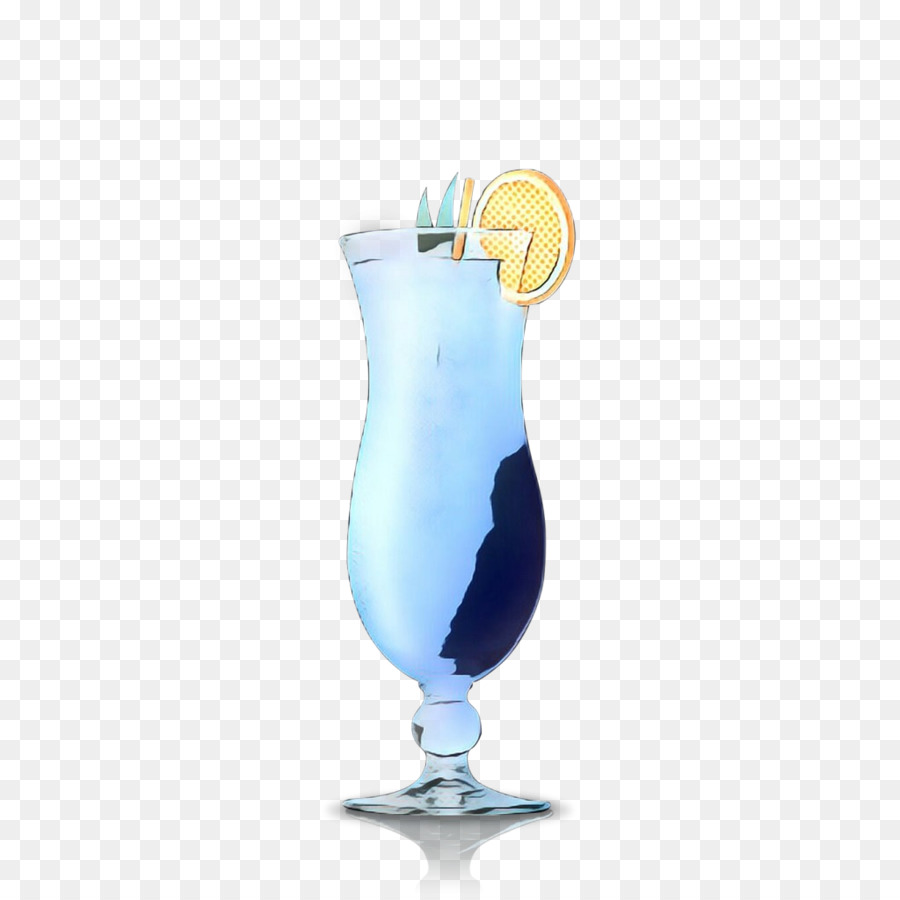 Blue Hawaii，Cocktail De Enfeite PNG