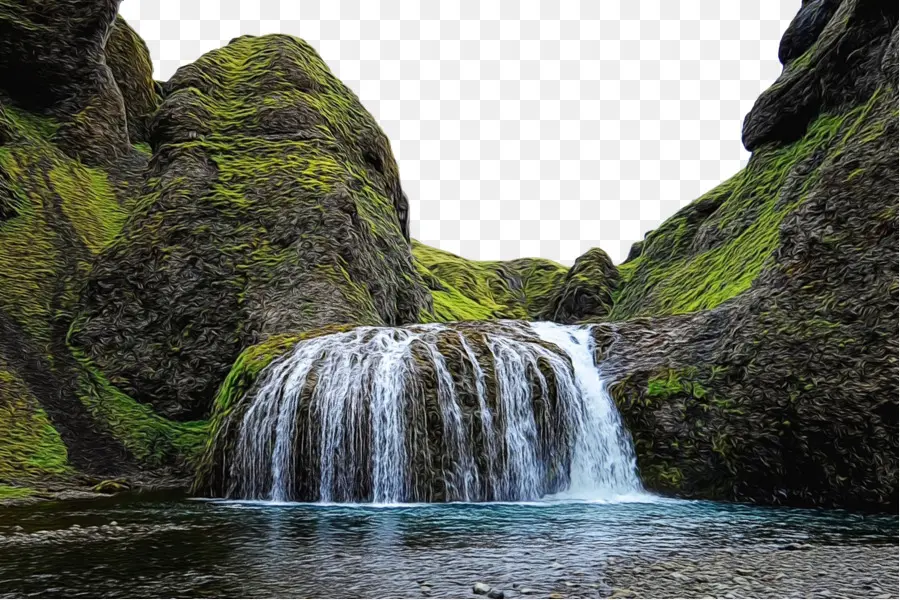 Streaming Media，Cachoeira PNG